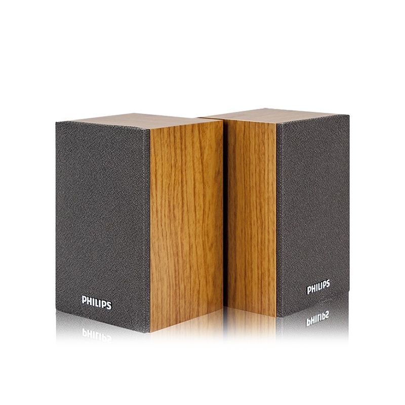 飞利浦 Philips SPA20蓝牙音箱电脑音响台式 usb笔记本多媒体重低音小桌面游戏 迷你家用震撼低音 时尚版