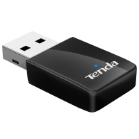 腾达(Tenda)USB无线网卡 5G双频 台式机笔记本通用 迷你mini 随身WiFi接收器 发射器