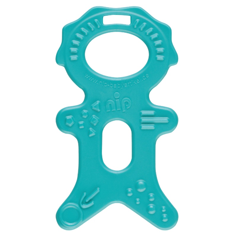 德国nip宝宝健齿牙胶磨牙棒 宝宝多功能安抚咬咬胶 牙胶可水煮