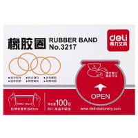 得力(deli)100g实用橡皮筋/乳胶圈/牛皮筋