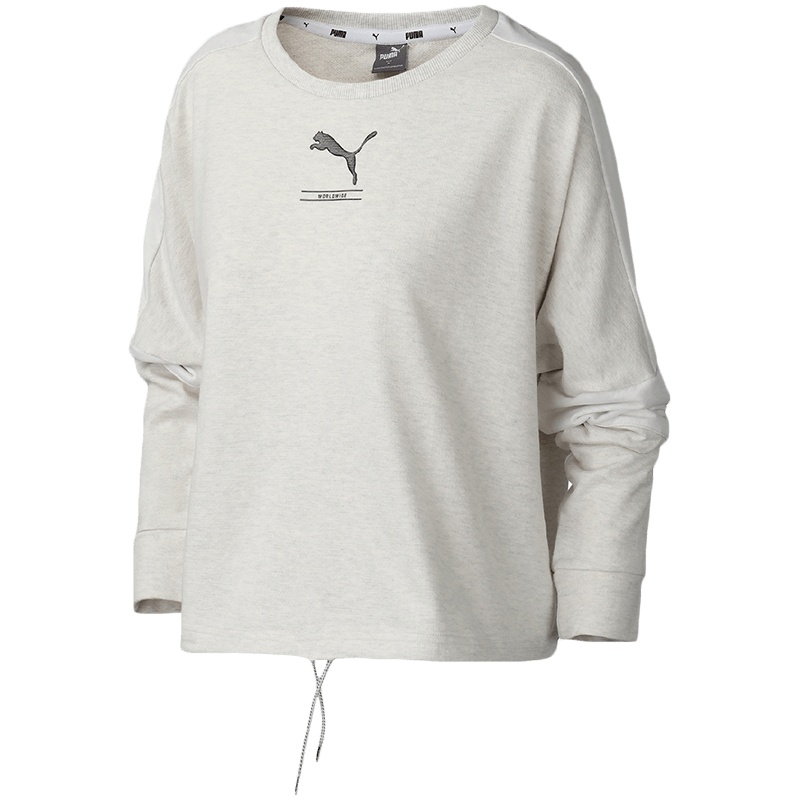 PUMA彪马女装运动服休闲针织圆领卫衣582766