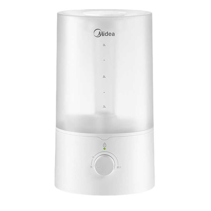 美的(Midea)空气加湿器 SC-3E40 3.5L大容量水箱 超声波式 家用有雾旋钮式 卧室孕妇办公室婴儿空调房加湿