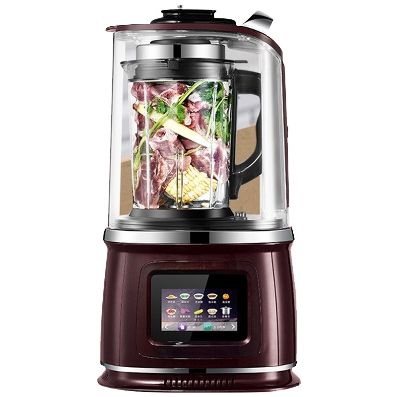 德国谷格/Guge G888豆浆机家用全自动加热一体多功能榨汁机 非静音破冰机真空彩屏菜单超低音