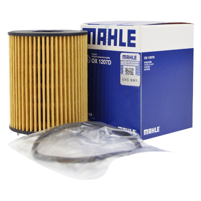 马勒(MAHLE)机滤OX1207D适配12-15款菲翔/致悦/博悦/自由侠180T/指南者200T 1.4T