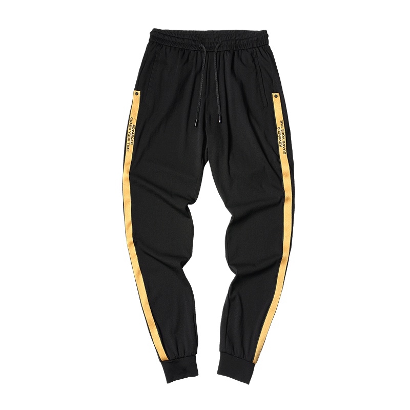 庄吉 2019春秋男士韩版潮流束脚小脚裤修身休闲九分裤JU-CH-095