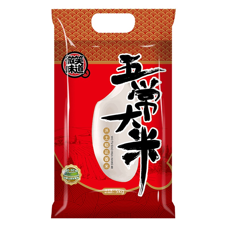 微笑味道五常大米沃土稻花香米5KG