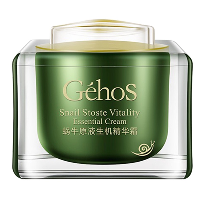 姬存希蜗牛原液精华霜补水保湿滋养润肤早霜晚霜 50g
