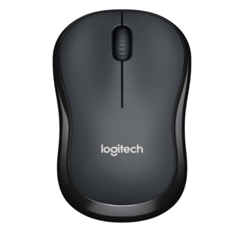 罗技(Logitech) M220 鼠 标 无线鼠标 办公鼠标 静音鼠标 对称鼠标 灰黑色 带无线2.4G接收器