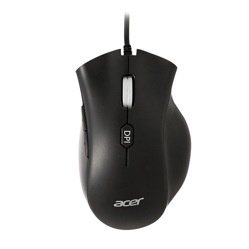 宏碁(acer) Y910-B有线游戏鼠标 4档可调DPI 黑色