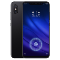 小米 (MI) 小米8 屏幕指纹版 压感屏幕指纹 骁龙845 6GB+128GB 黑色 AI双摄全面屏拍照游戏智能手机双卡双待移动联通电信全网通4G手机