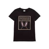 PUMA彪马 2019新款 儿童圆领运动休闲T恤 小童女童时尚可爱舒适短袖上衣 843692