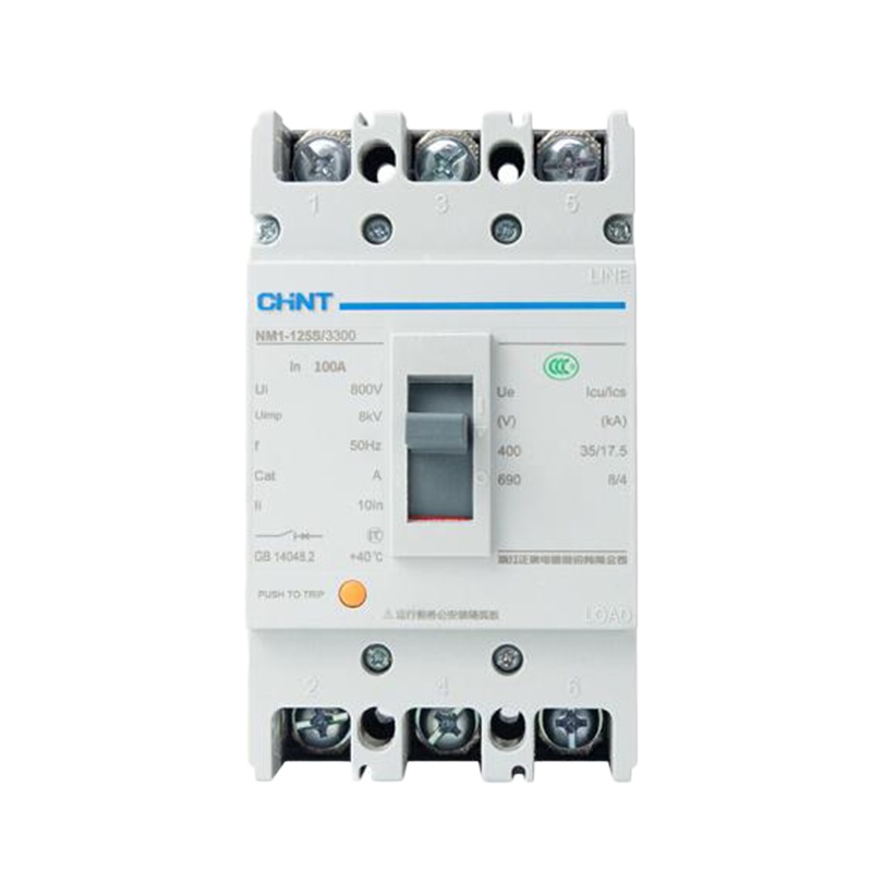 塑壳断路器NM1系列100A 200A 400A 630A可选三相3P4P空气开关过载短路保护器 100A 3P
