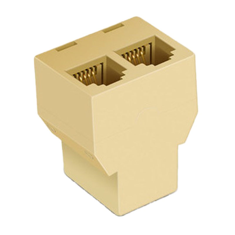 PROUST YC 电话转接头 电话转接一分二家用办公对接头