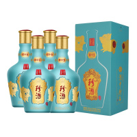 珍酒 珍十五 己亥猪年珍藏版 53度高度酱香型白酒500mL*4 箱装