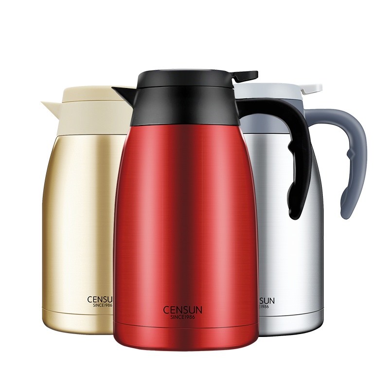 先行 2000ml内外304不锈钢真空欧式家用保温壶 热水瓶 保温瓶 保温水壶 暖壶 大容量
