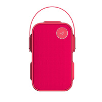 Libratone(小鸟音响)便携蓝牙音箱无线运动小音响 ONE 百变版 樱红色