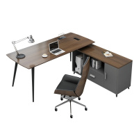 办公家具 主管经理桌椅 大班台总裁桌 简约办公桌椅组合