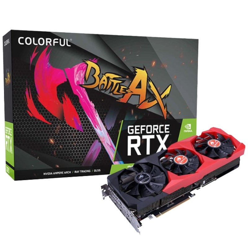 七彩虹RTX 3090 战斧 显卡 显存24GB