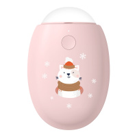 SOLOVE素乐新款暖手宝 迷你可爱便携保暖防爆多功能USB暖手暖贴暖手炉 恒温 送女朋友礼物 瑚粉猫