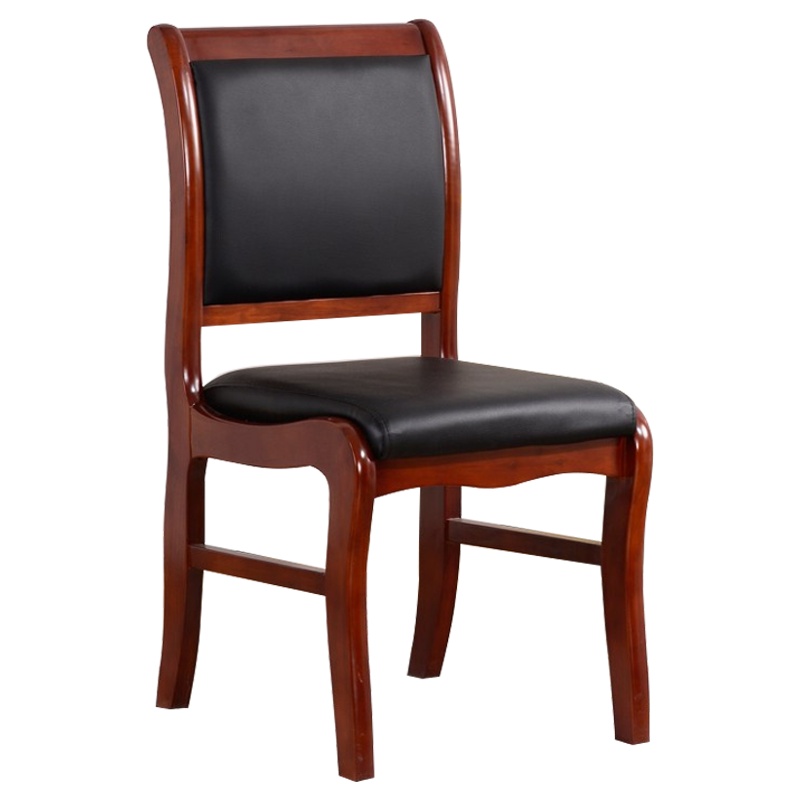 三圣 办公家具实木会议椅办公椅接待椅会议室会客培训椅子职员电脑椅棋牌室麻将椅