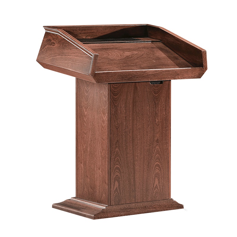 盛世之家 演讲台 单人位 主持人主持台 会议主持台 油漆实木贴皮 P-NT-185