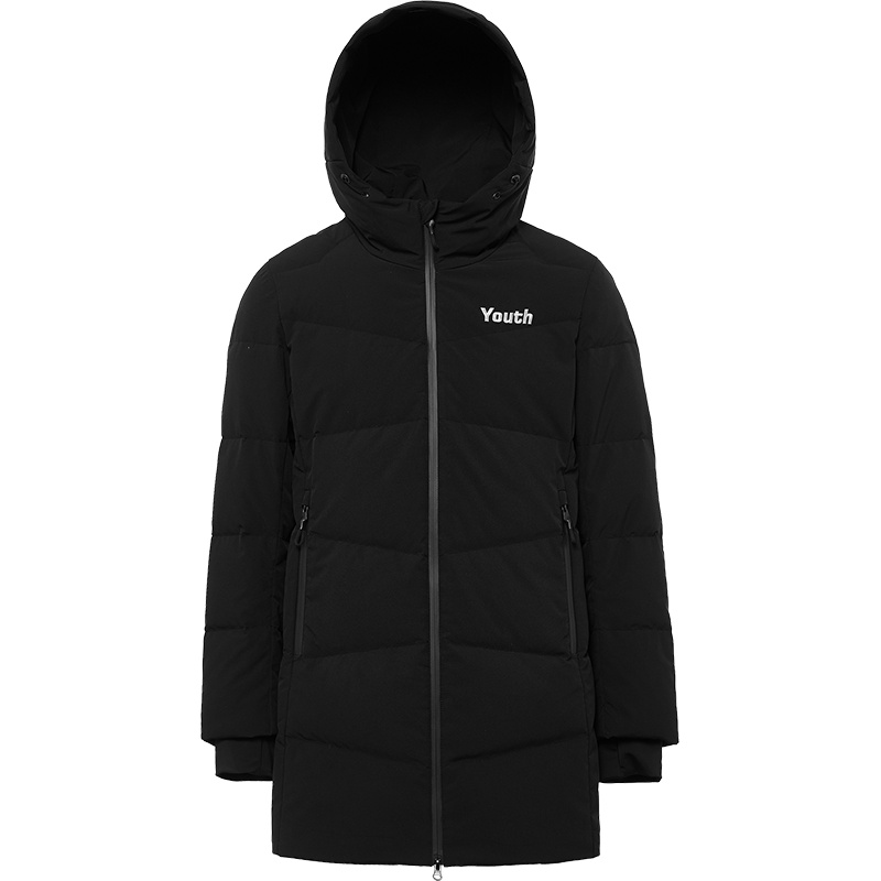 波司登中长款羽绒服男冬季时尚连帽防寒保暖潮外套