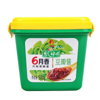 欣和葱伴侣6月香豆瓣酱800g大盒装家用六月香豆酱拌面蘸酱