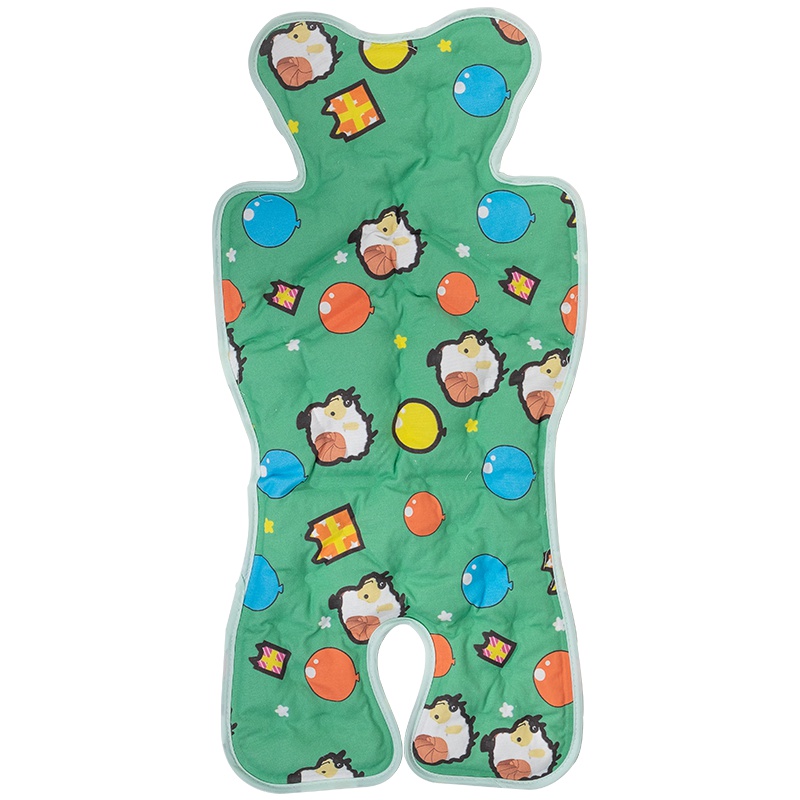 英国risio第三代升级款冰珠冰垫婴儿推车凉席坐垫靠垫车垫凉垫儿童餐椅通用冰垫.梦幻小羊