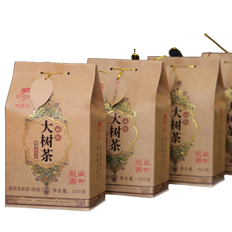 大树茶普洱茶茶叶散茶熟茶 勐海工艺普洱茶 200g
