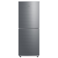 美的（Midea）BCD-165WM爵士灰 双门双温 节能静音 租房神器 家用双门电冰箱