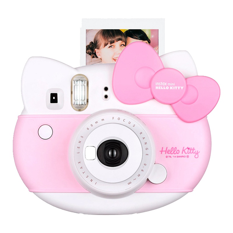富士一次成像相机拍立得hellokitty粉色