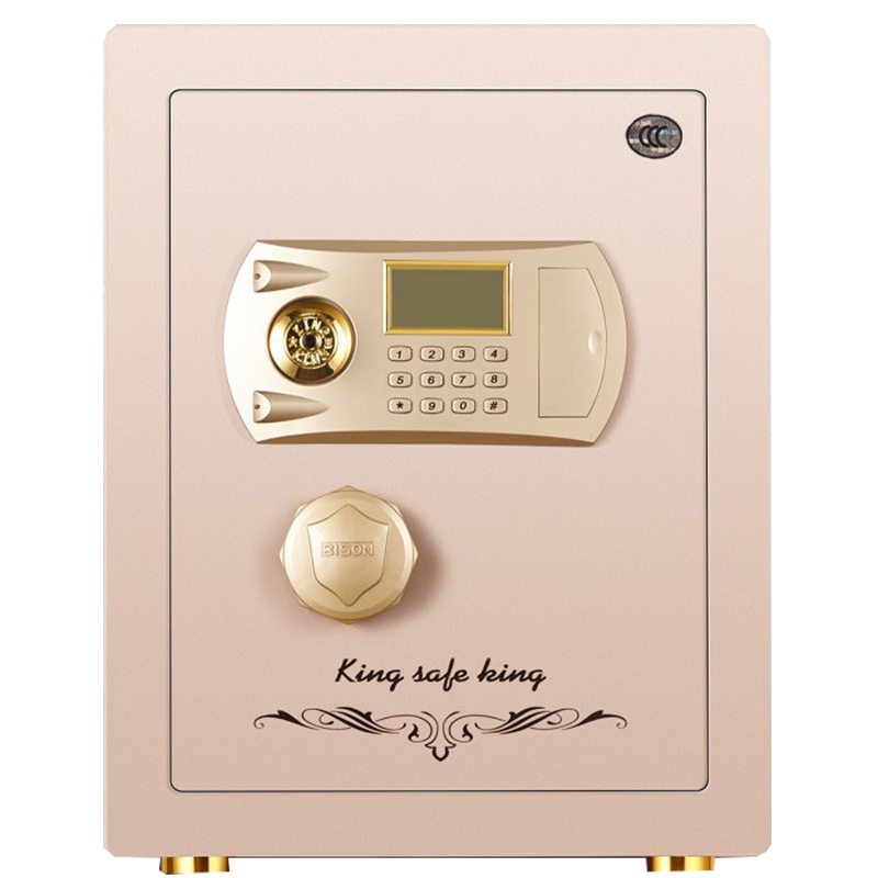 杰宝大王(Jiebao.King)D45L电子密码保险箱3C认证 高46.5cm办公家用防盗合同资料保险柜