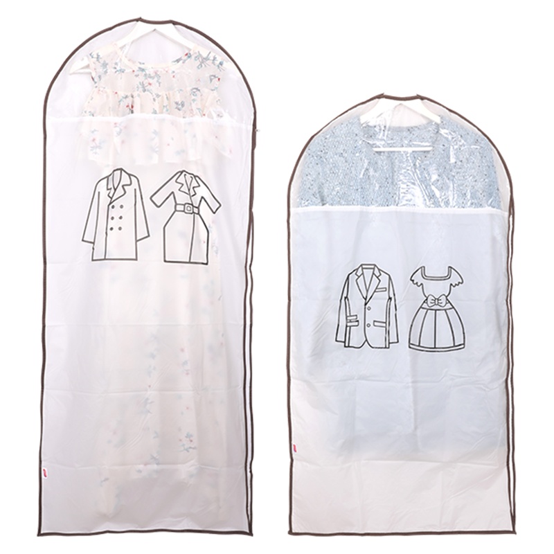 太力(TAILI) 衣服防尘罩挂衣袋挂式家用衣物防尘袋大衣收纳袋透明衣服罩收纳套装
