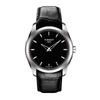 天梭(TISSOT)库图系列时尚商务休闲简约皮带石英男士手表T035.446.16.051.00