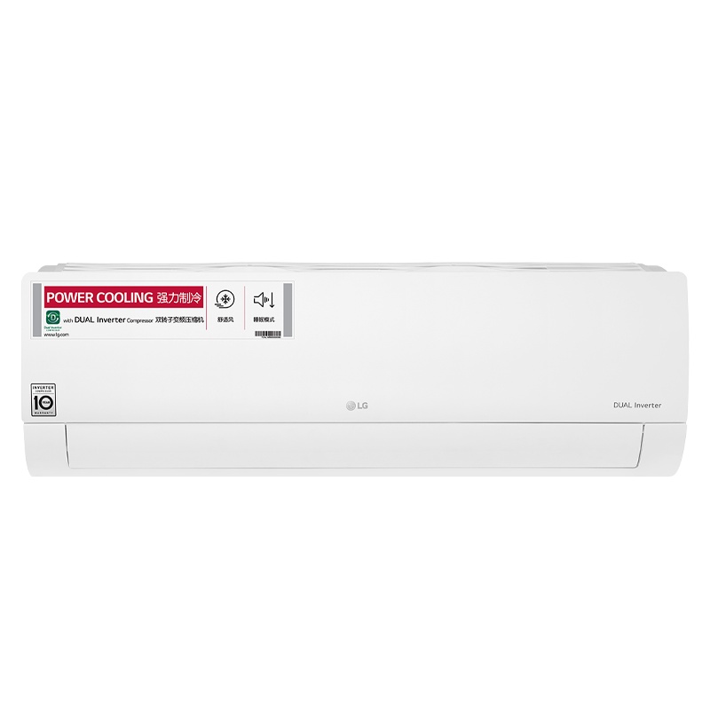 LG空调LS-J3532BE 大1.5匹家用冷暖型变频壁挂式空调 客厅卧室 白色 静音 智能送风