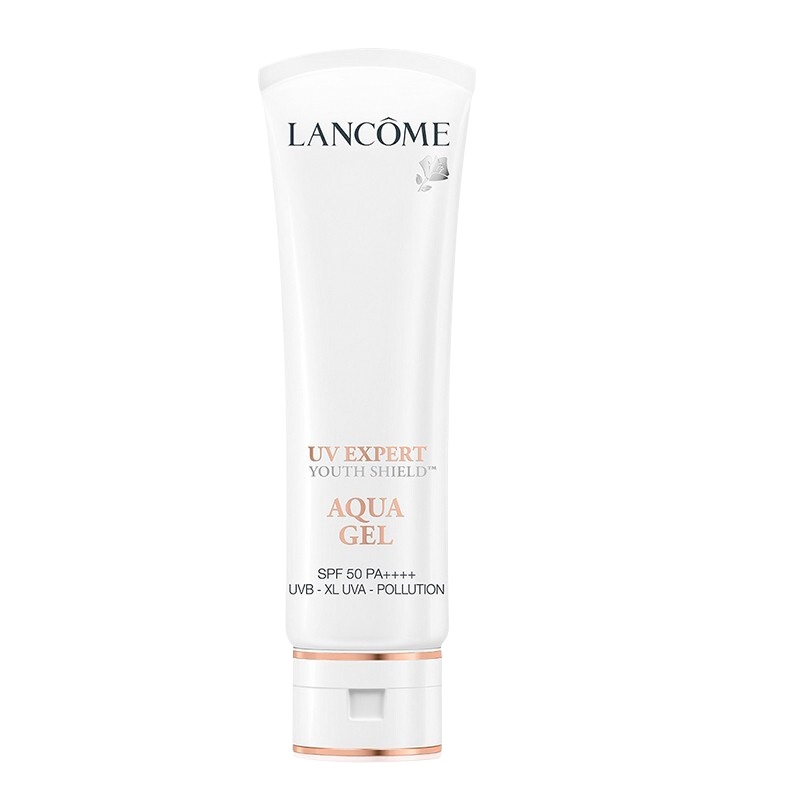 法国(Lancome)兰蔻水漾轻透隔离露UV小白管空气感防晒霜SPF50PA+++ 柔皙轻透防晒霜50ml(清爽型)