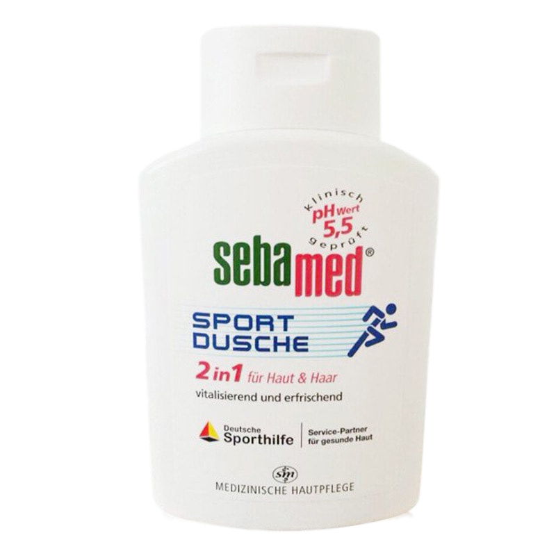 sebamed 施巴 运动款洗护二合一洗发水沐浴露 200ml 所有发质 所有人群
