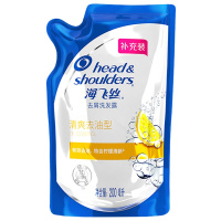 [此链接为赠商品,请勿单拍,敬请谅解]海飞丝(Head & Shoulders)柠檬去油洗发水补充装200ml