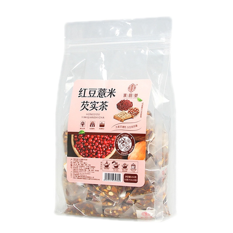 谯韵堂红豆薏米芡实茶50包量贩装三角包赤小豆薏米茶红豆薏苡仁米芡实薏米茶
