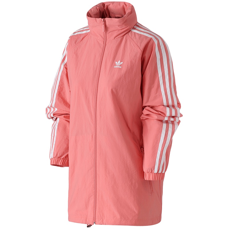 adidas阿迪达斯三叶草女装连帽运动休闲外套DH4591
