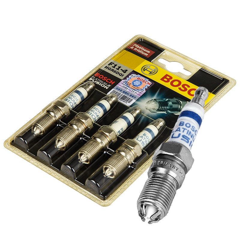 博世(BOSCH) 精装铂铱合金四极高性能火花塞HGR6DQI四支装 03-08款马自达3 2.0排量