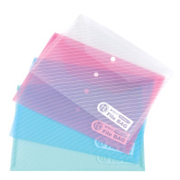 晨光 ADM94517 A4斜纹按扣袋 10个装