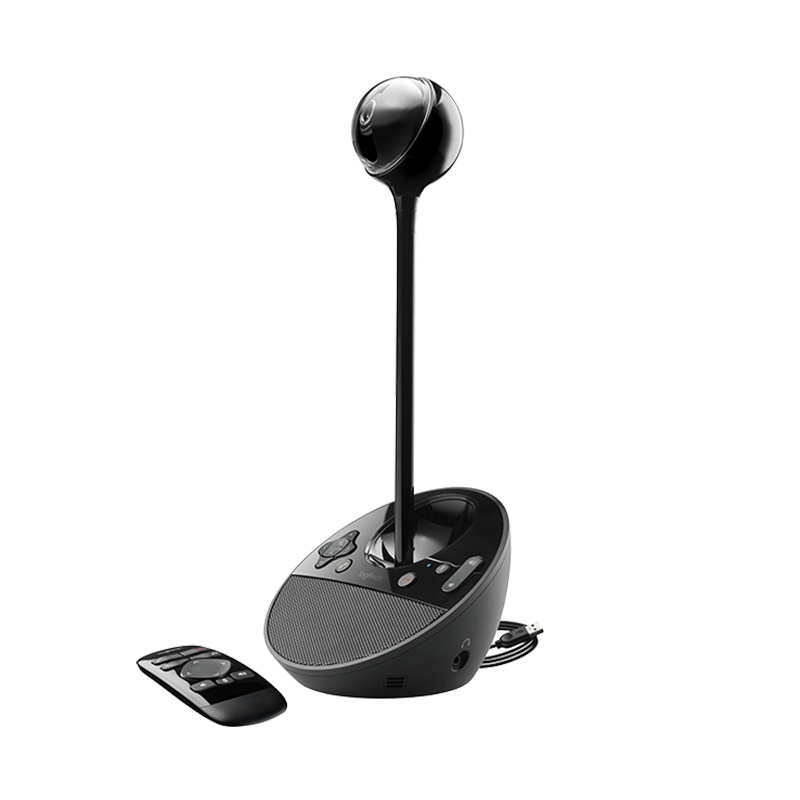 罗技(Logitech)BCC950 高清网络直播摄像头 主播直播电脑商务视频会议 黑色