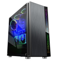 世纪之星 酷睿i7四核/AMD Radein 游戏独显/8G内存/256G固态 家用办公商用网课娱乐影音 LOL 游戏电脑 台式机 台式电脑 DIY组装机 组装电脑 电脑主机 整机