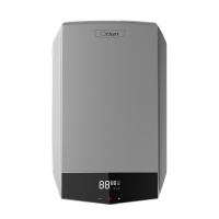 奥特朗家用速热储水电热水器双胆超薄3000W大功率节能卫生间淋浴洗澡防电墙安全扁桶热水器 DSHF5030-AB51