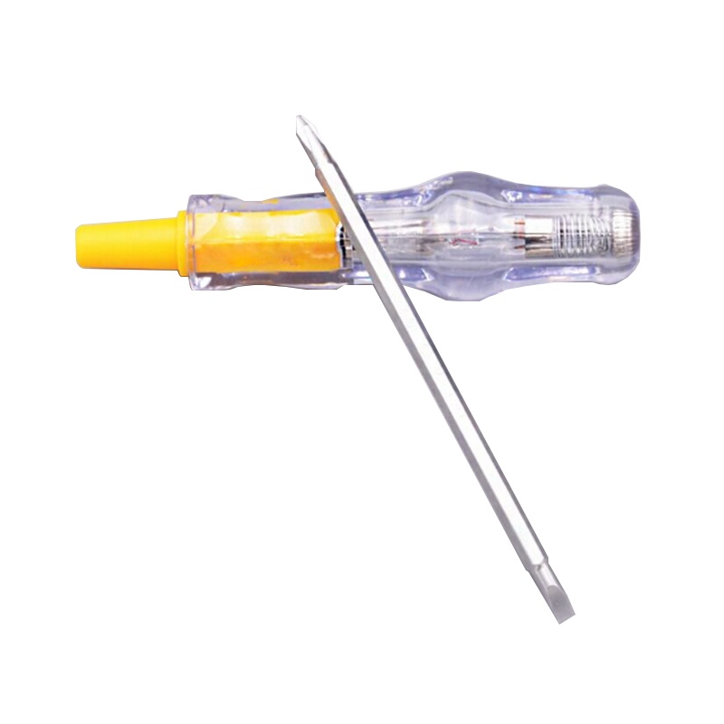 奥威信通 一字十字两用螺丝刀测试笔试电笔电工测电笔多功能家用验电笔 支