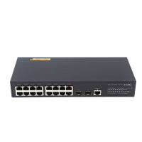 华三(H3C) LS-3100V3-18TP-SI 16口千百兆组合管理交换机