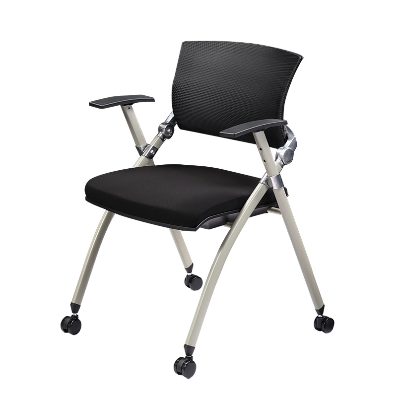 HiBoss会议折叠椅培训椅折叠会议椅会议室椅办公椅新闻记者椅