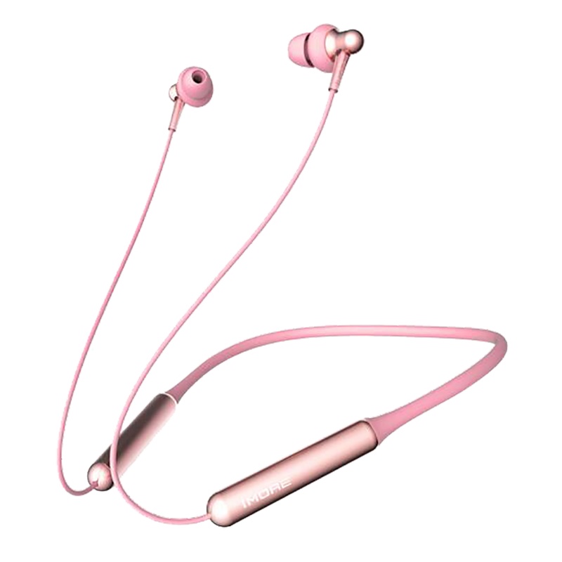 万魔(1MORE) E1024BT Stylish双动圈无线运动蓝牙耳机入耳式重低音炮通用耳麦 粉色