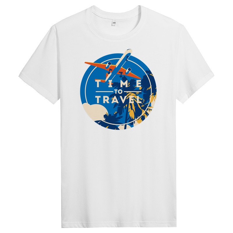 男士夏季圆领纯棉短袖t恤男生半袖体潮流时尚 DT11057